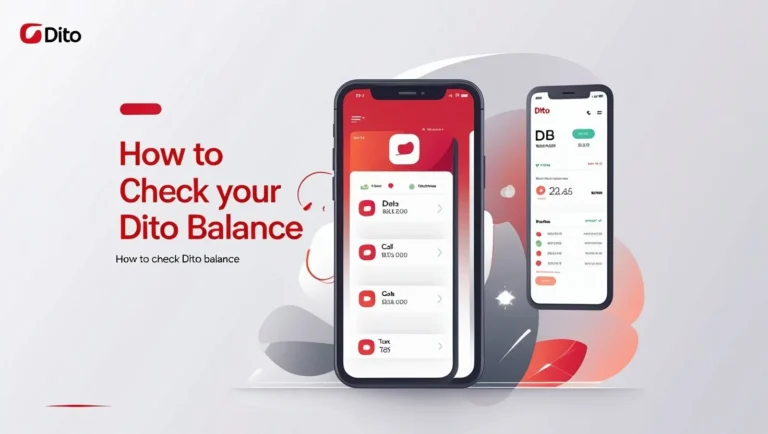 DITO Balance Check