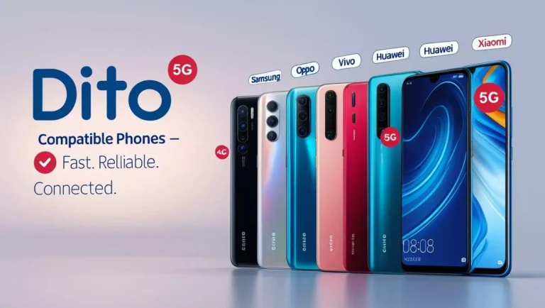DITO Compatible Phones