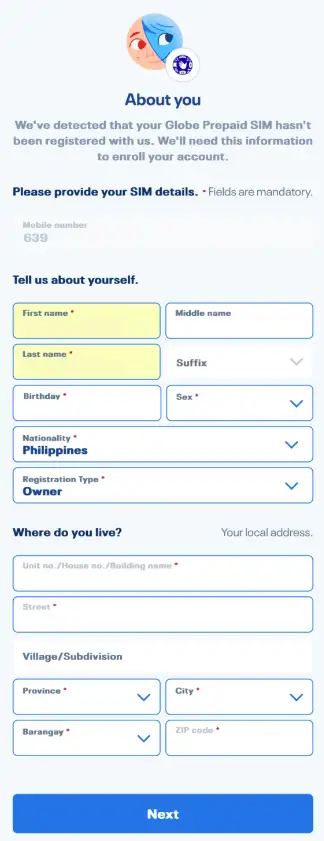 Globe-Sim-Registration-Form-1