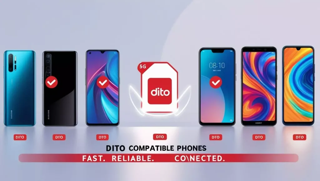 dito sim compatible phones