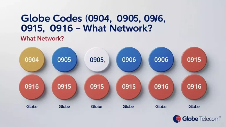 Globe Codes (0904, 0905, 0906, 0915, 0916) What Network