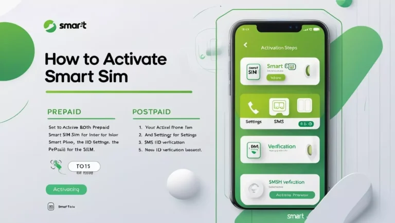How to Activate Smart Smart SIM