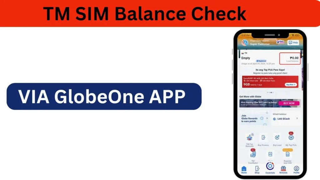 TM-Sim-Balance-Check-Via-app