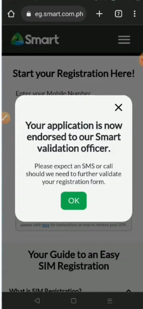 Your-application-is-now-endorsed-to-our-Smart-validation-officer