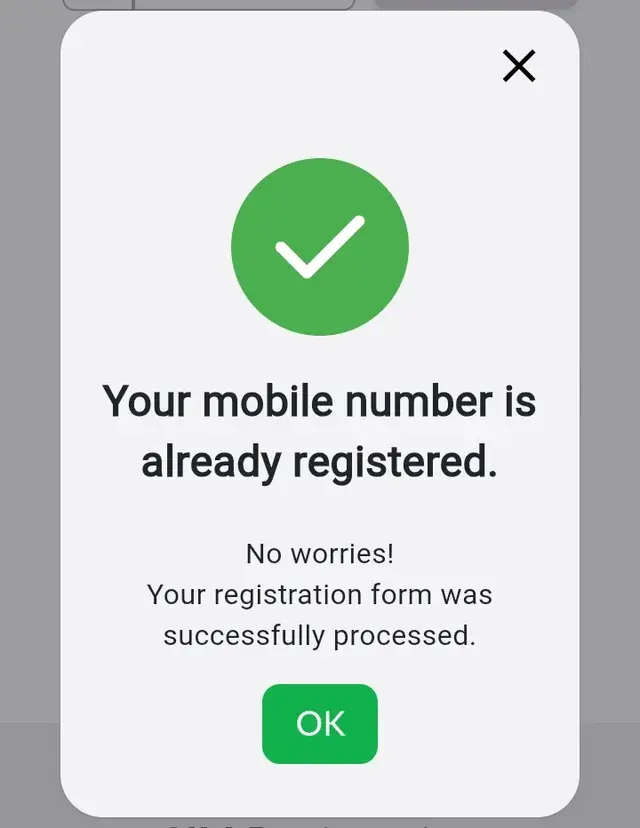 Your-mobile-number-is-already-registered